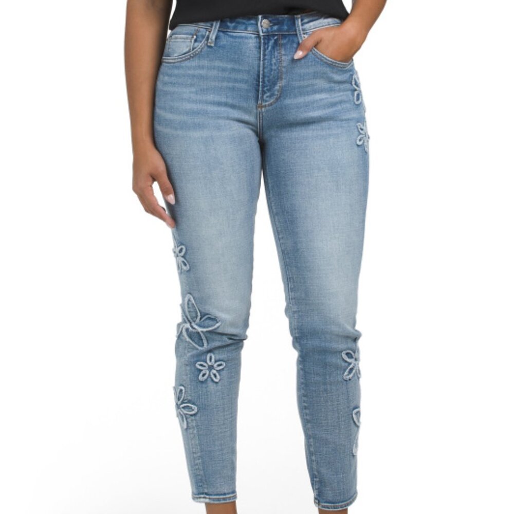 NEW DRIFTWOOD JEANS Jackie Skinny Jeans in light wash for women 1225 6t3